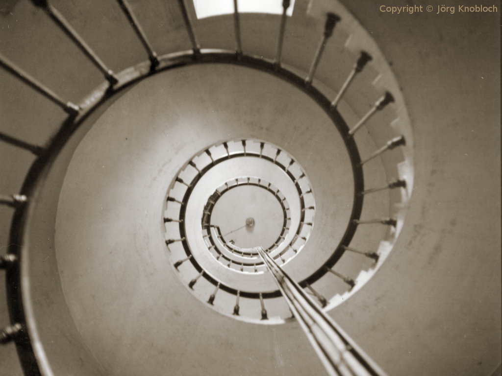 Spiral staircase, Brittany